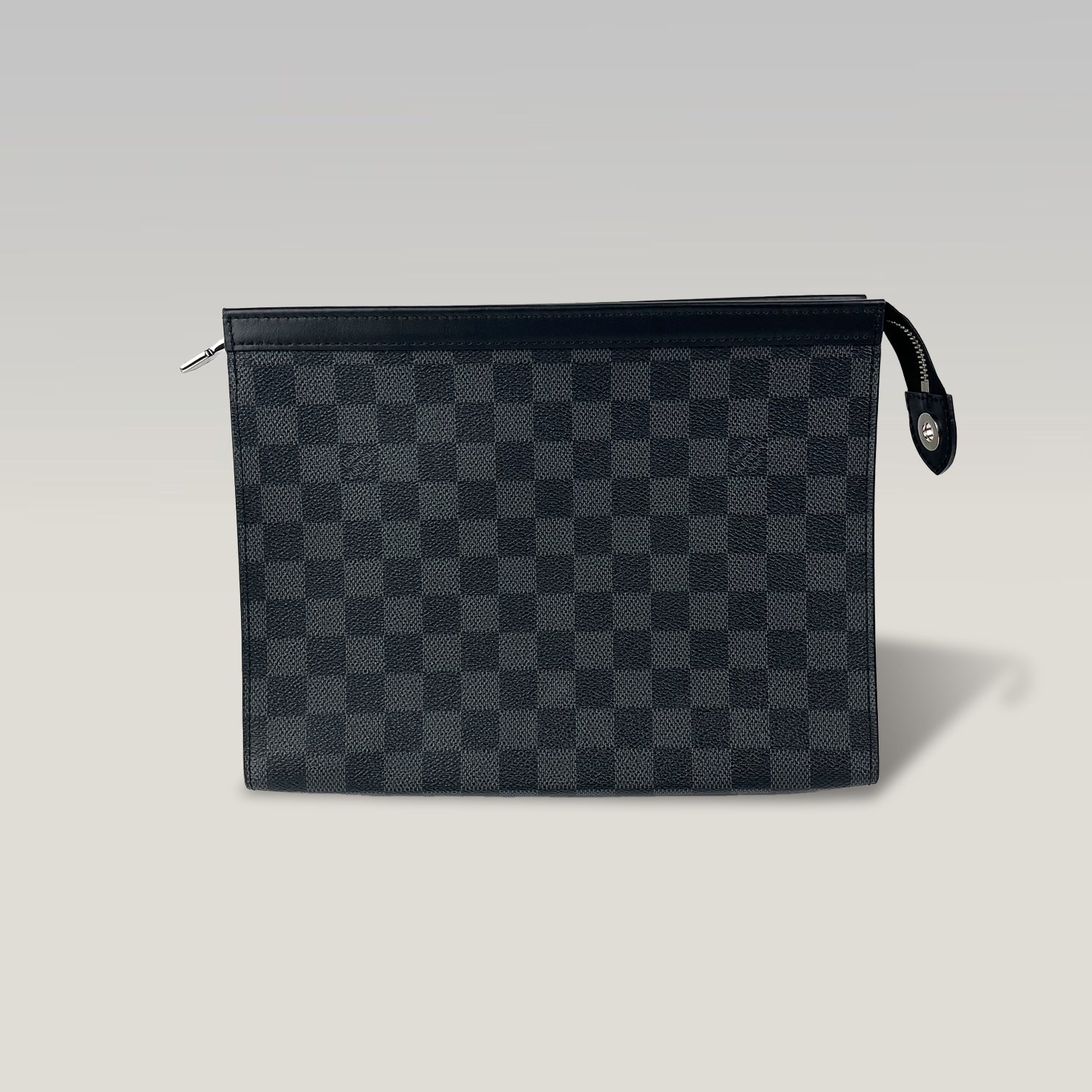 Louis Vuitton Pochette Jour GM Damier Graphite Pochette Uomo in Tela
