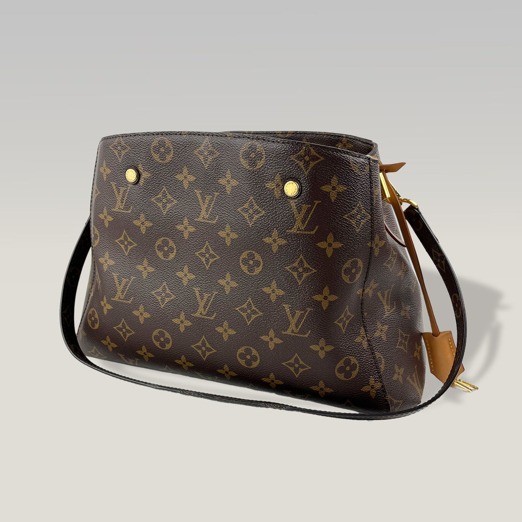 Louis Vuitton Montaigne MM Monogram Marrone