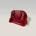Louis Vuitton Alma BB Vernice Rossa Con Tracolla