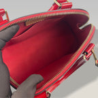 Louis Vuitton Alma BB Vernice Rossa Con Tracolla