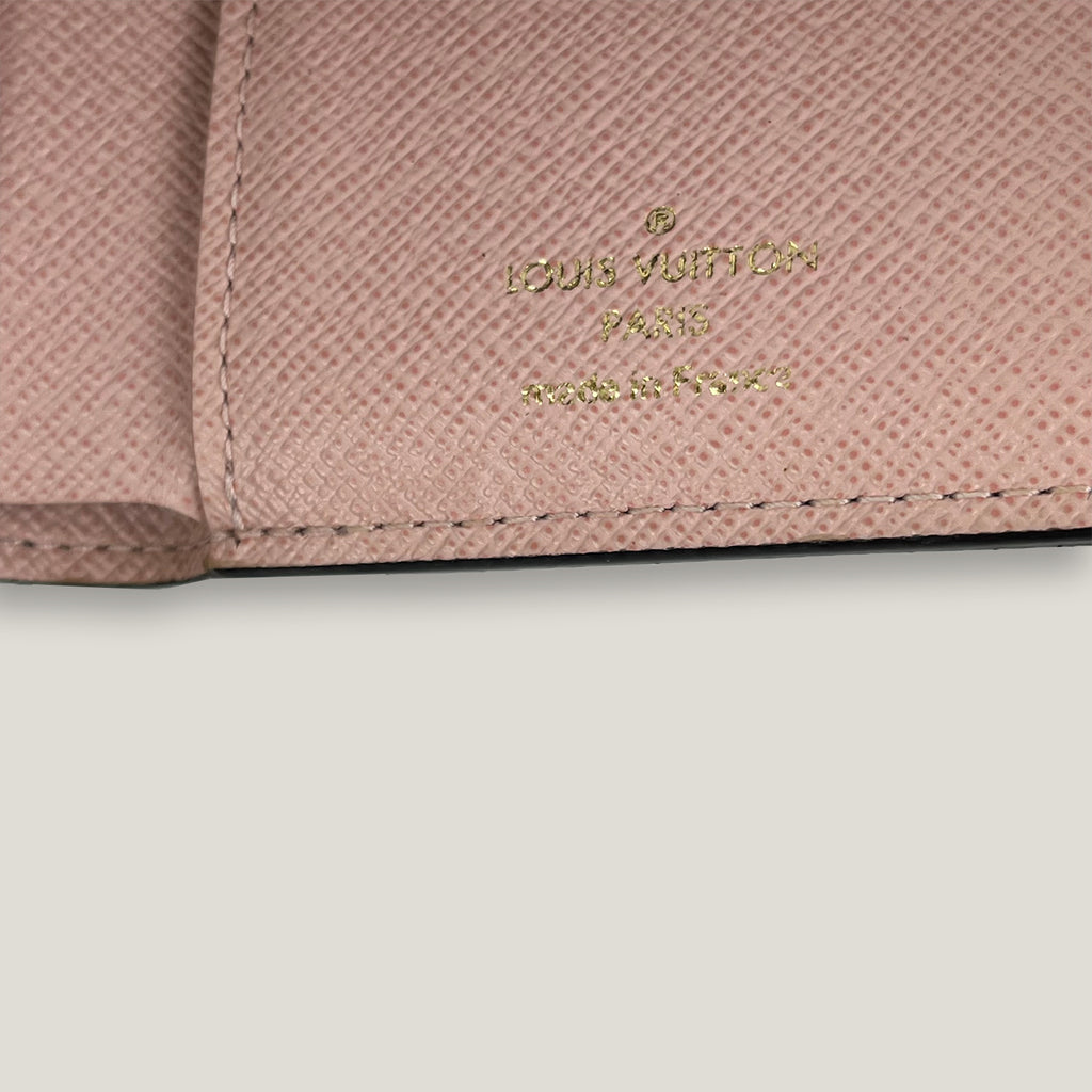 Louis Vuitton Victorine Monogram Canvas Wallet Rose Ballerine