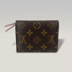 Louis Vuitton Victorine Monogram Canvas Wallet Rose Ballerine