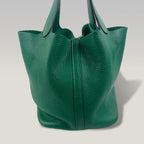 Hermès Picotin 22 in Pelle Taurillon Clemence Verde – Borsa a Mano