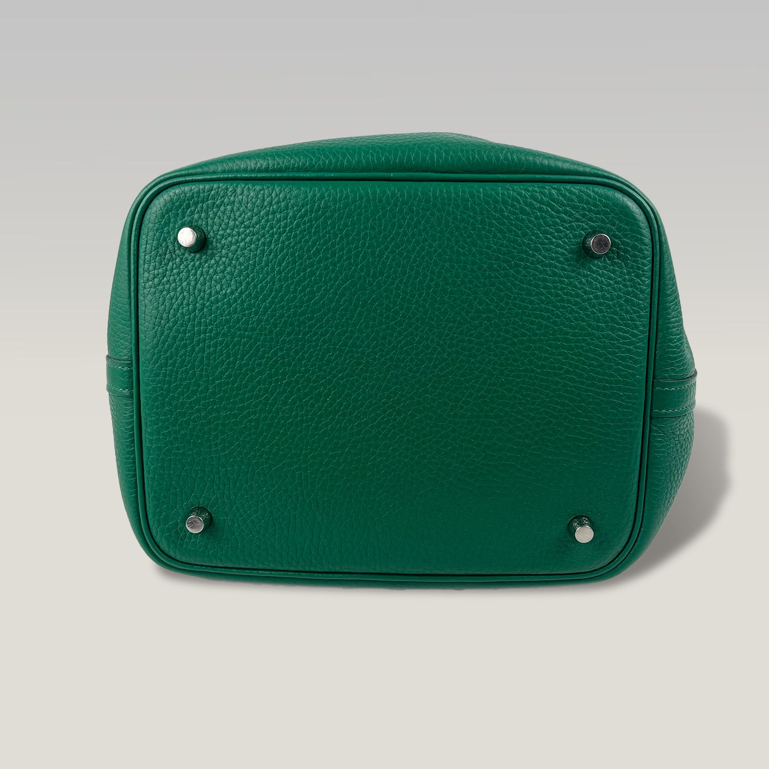 Hermès Picotin 22 in Pelle Taurillon Clemence Verde – Borsa a Mano