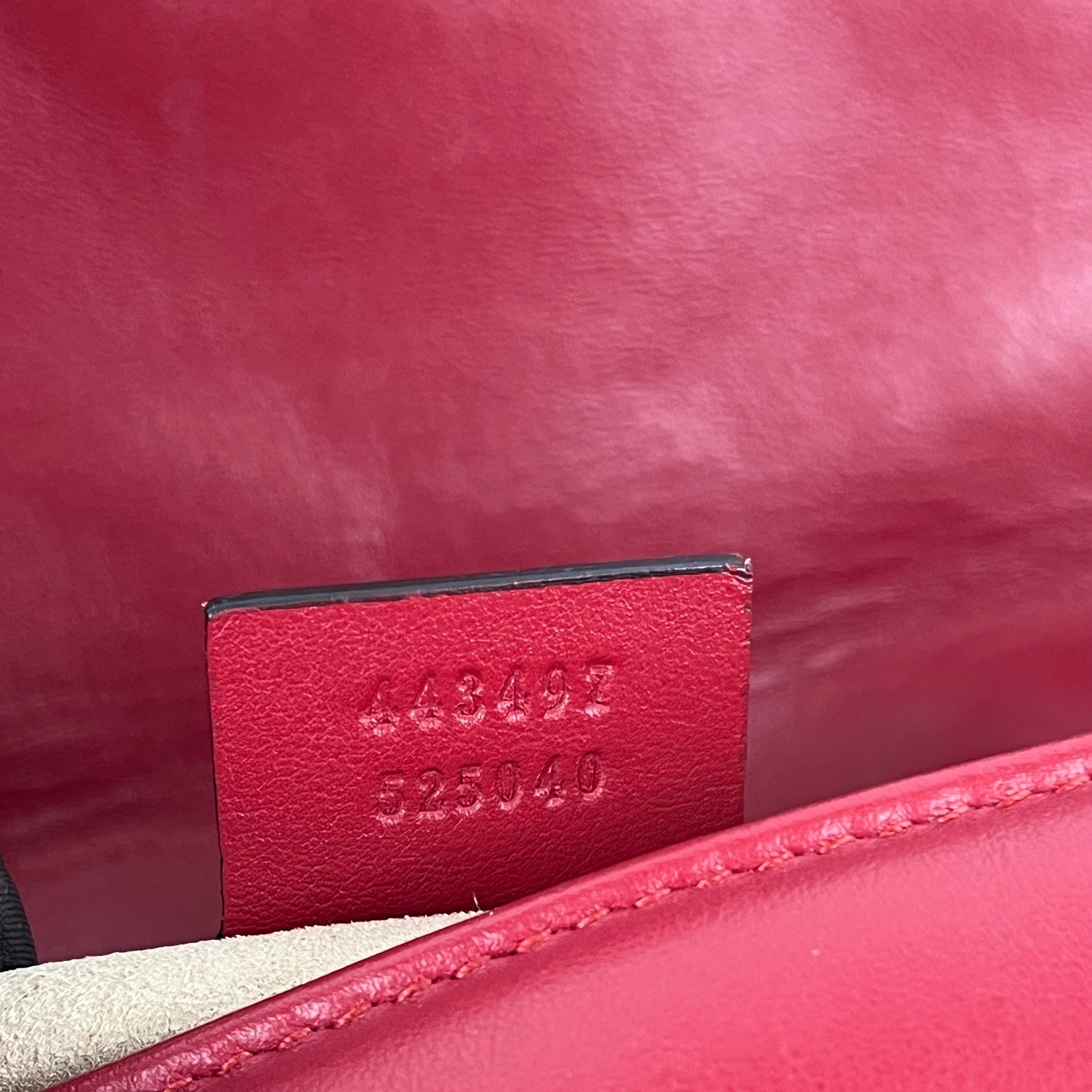 Gucci Marmont 26 Borsa a Spalla Rosso in Pelle