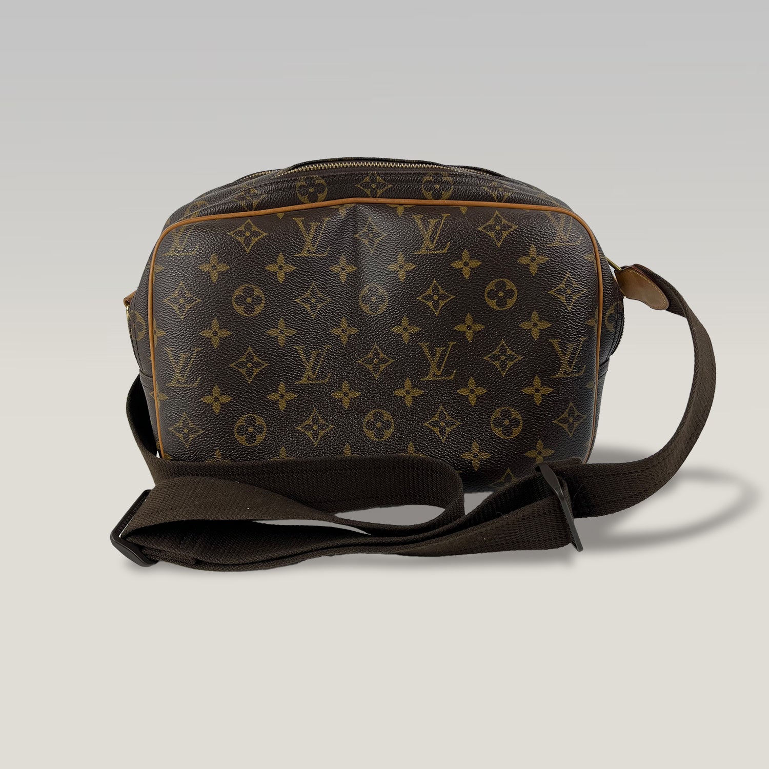 Louis Vuitton Reporter PM Borsa Grande a Spalla in Tela Monogram