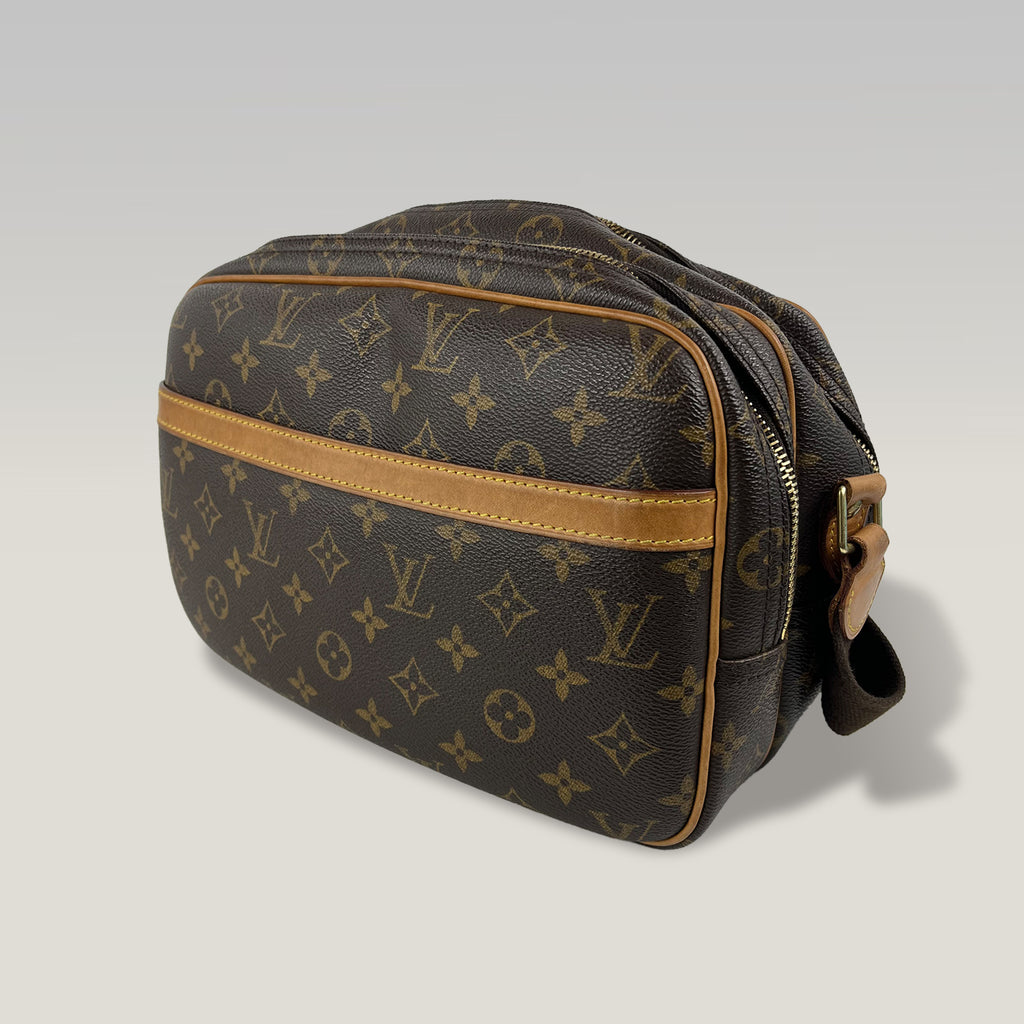 Louis Vuitton Reporter PM Borsa Grande a Spalla in Tela Monogram