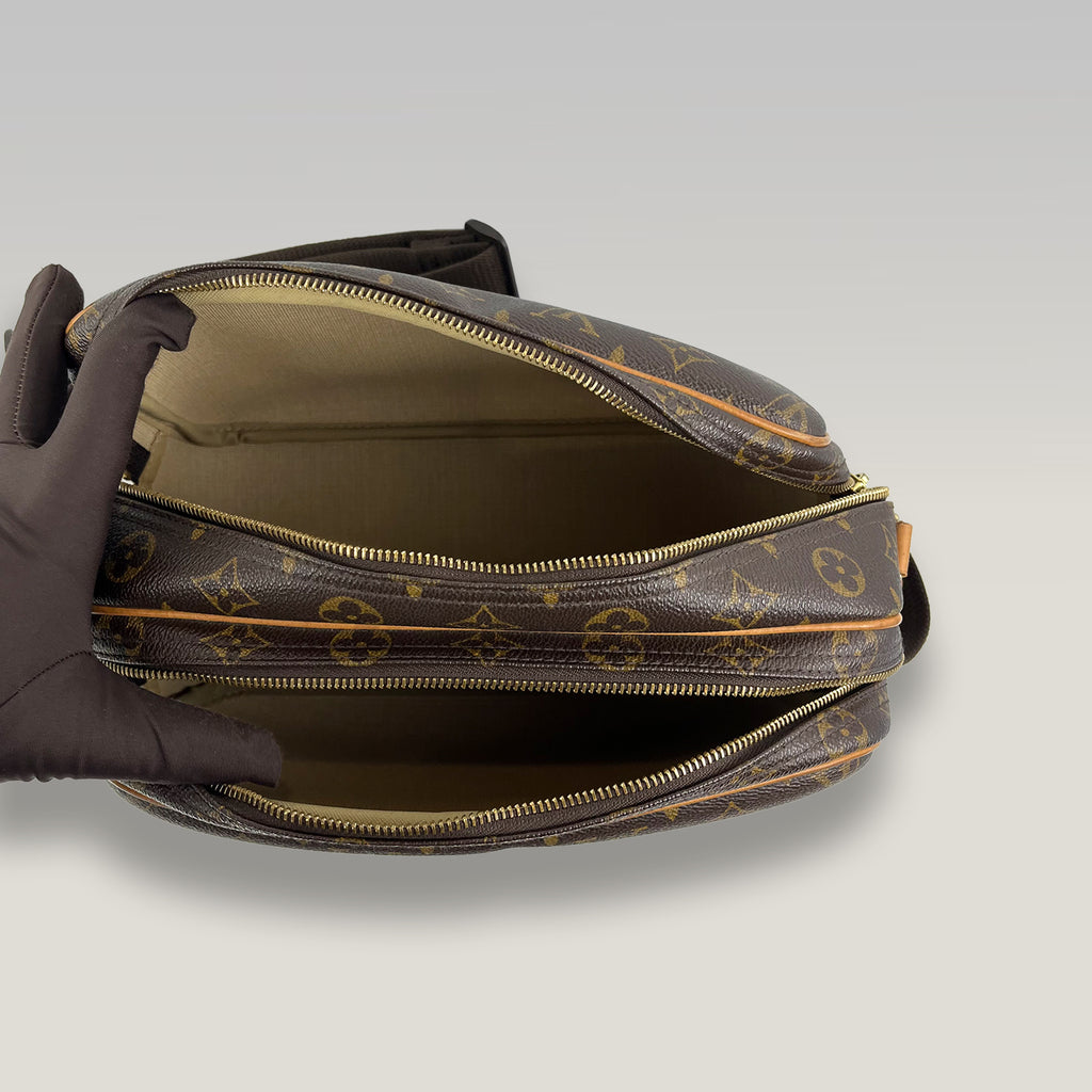 Louis Vuitton Reporter PM Borsa Grande a Spalla in Tela Monogram