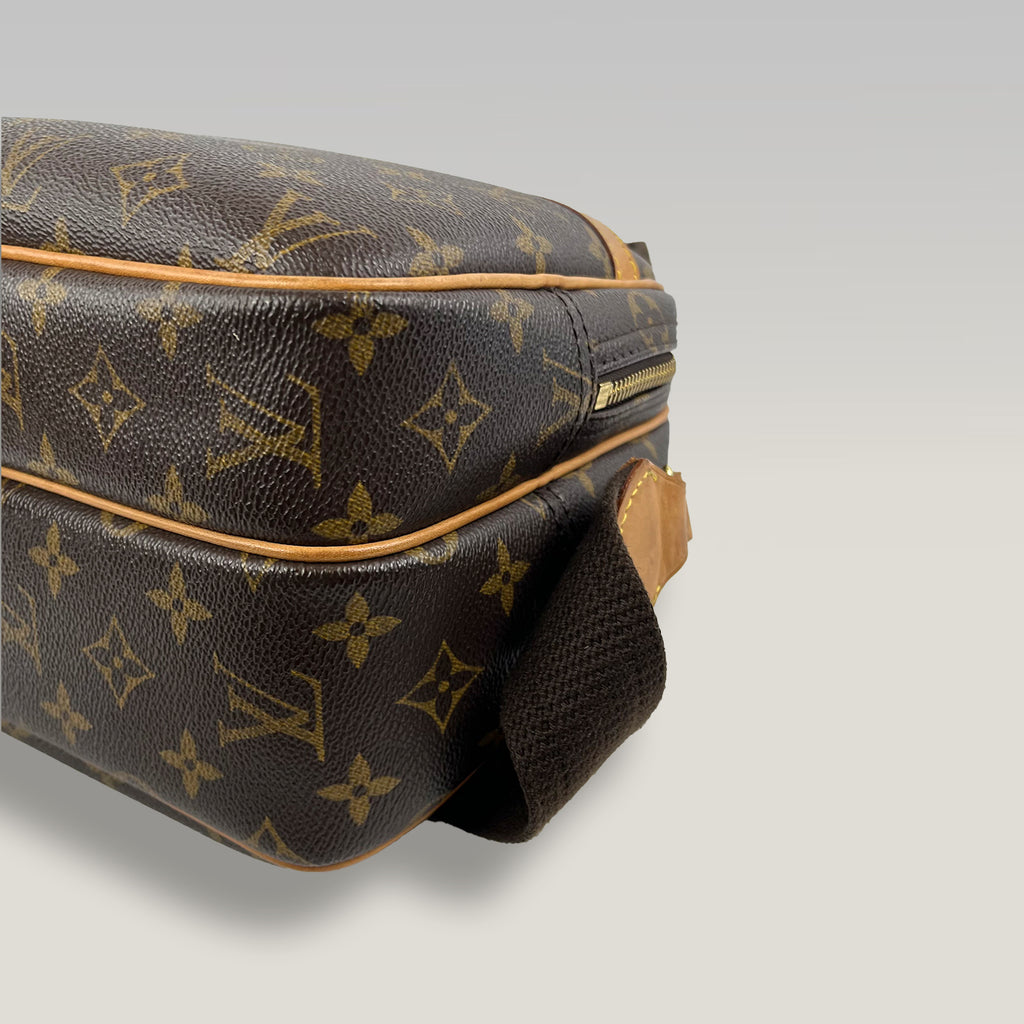 Louis Vuitton Reporter PM Borsa Grande a Spalla in Tela Monogram