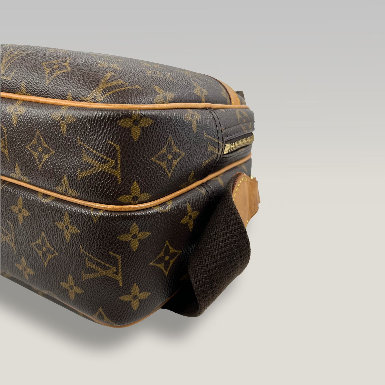 Louis Vuitton Reporter PM Borsa Grande a Spalla in Tela Monogram
