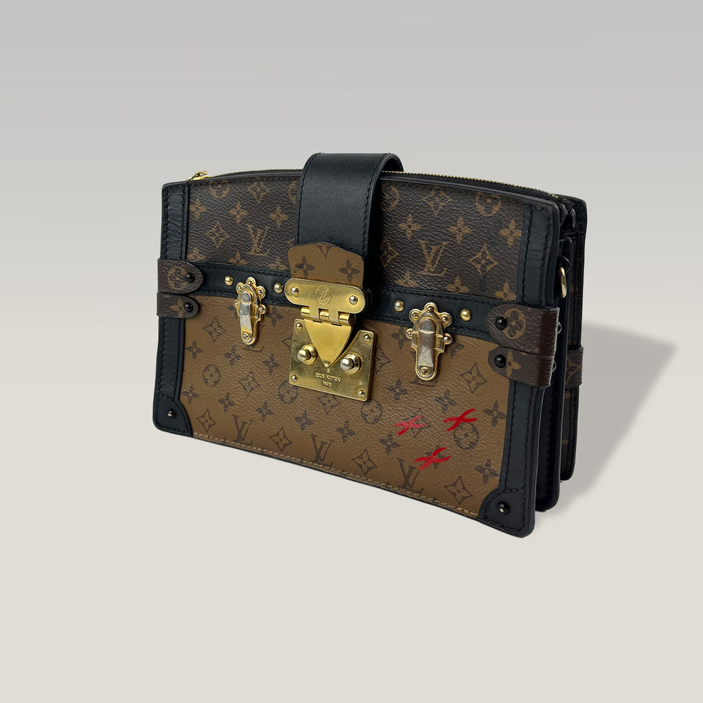 Louis Vuitton Soft Trunk Monogram Bicolore Caramello e Marrone