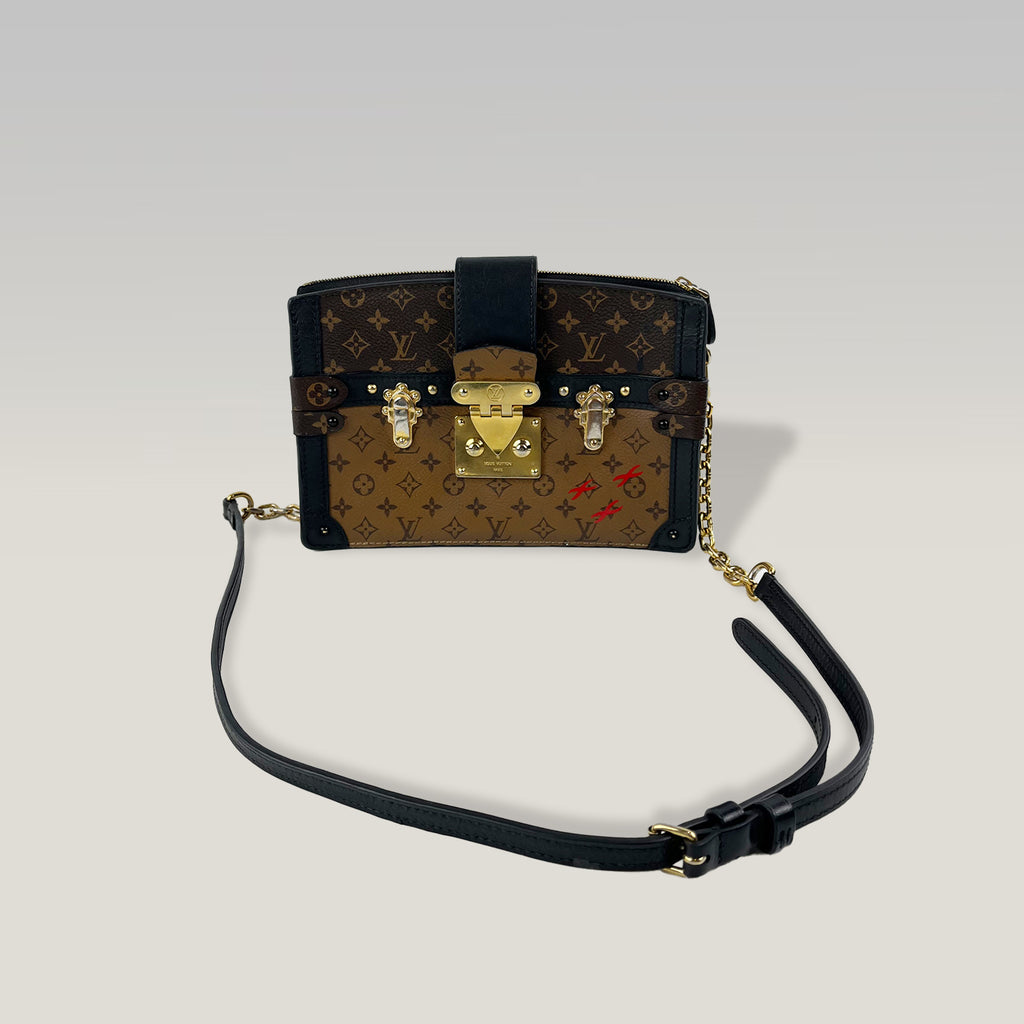 Louis Vuitton Soft Trunk Monogram Bicolore Caramello e Marrone