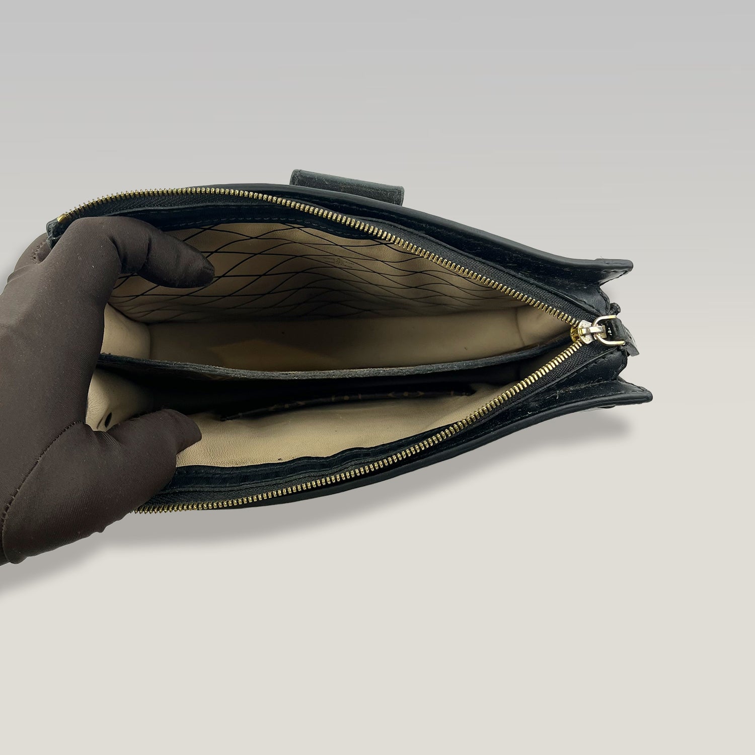 Louis Vuitton Soft Trunk Monogram Bicolore Caramello e Marrone