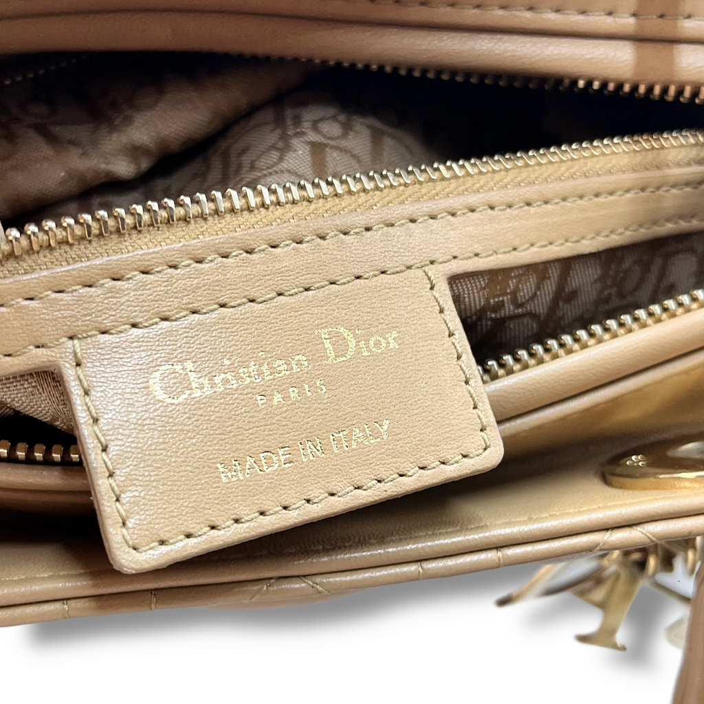 Dior Lady Dior – Borsa Tote in Pelle Cannage