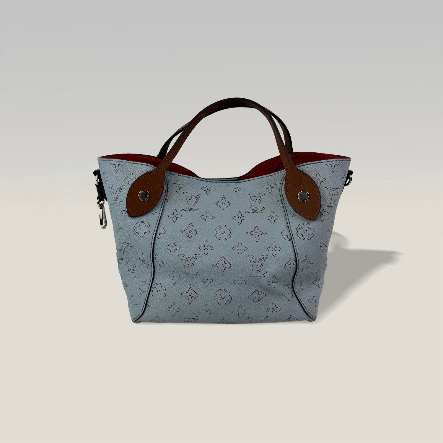 Louis Vuitton Mahina Borsa a Mano Blu – Pelle traforata