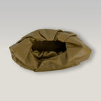 Bottega Veneta Shoulder Pouch Large in Pelle Nappa Verde Oliva – Borsa Hobo Morbida Donna 38 cm