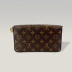 Louis Vuitton Pochette Félicie Monogram Marrone con Inserto Rosso