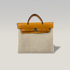 Hermès Herbag Cabas Toile Canvas and Leather 