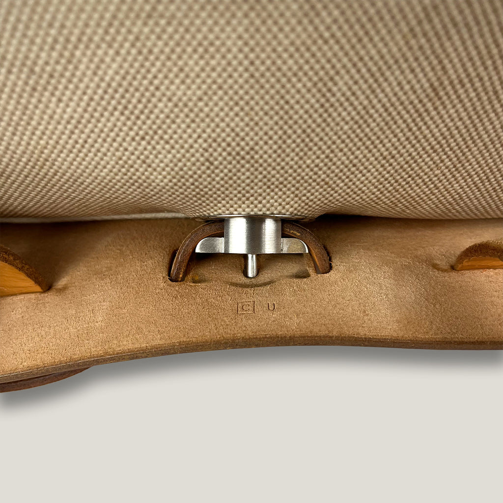 Hermès Herbag Cabas Toile Canvas and Leather 