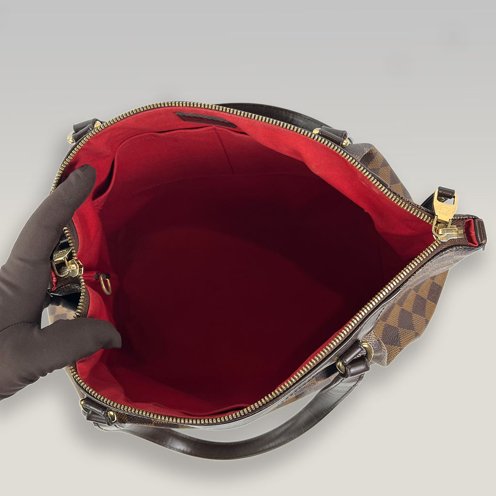 Louis Vuitton Westminster GM Damier Ebene Borsa a Spalla in Tela e Pelle