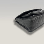 Saint Laurent Niki Small Borsa in Pelle Grigia con Catena
