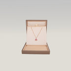 Bvlgari Divas’ Dream Rose Gold Pink Sapphire and Diamond Pendant Necklace with Box
