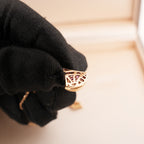 Bvlgari Divas’ Dream Rose Gold Pink Sapphire and Diamond Pendant Necklace with Box