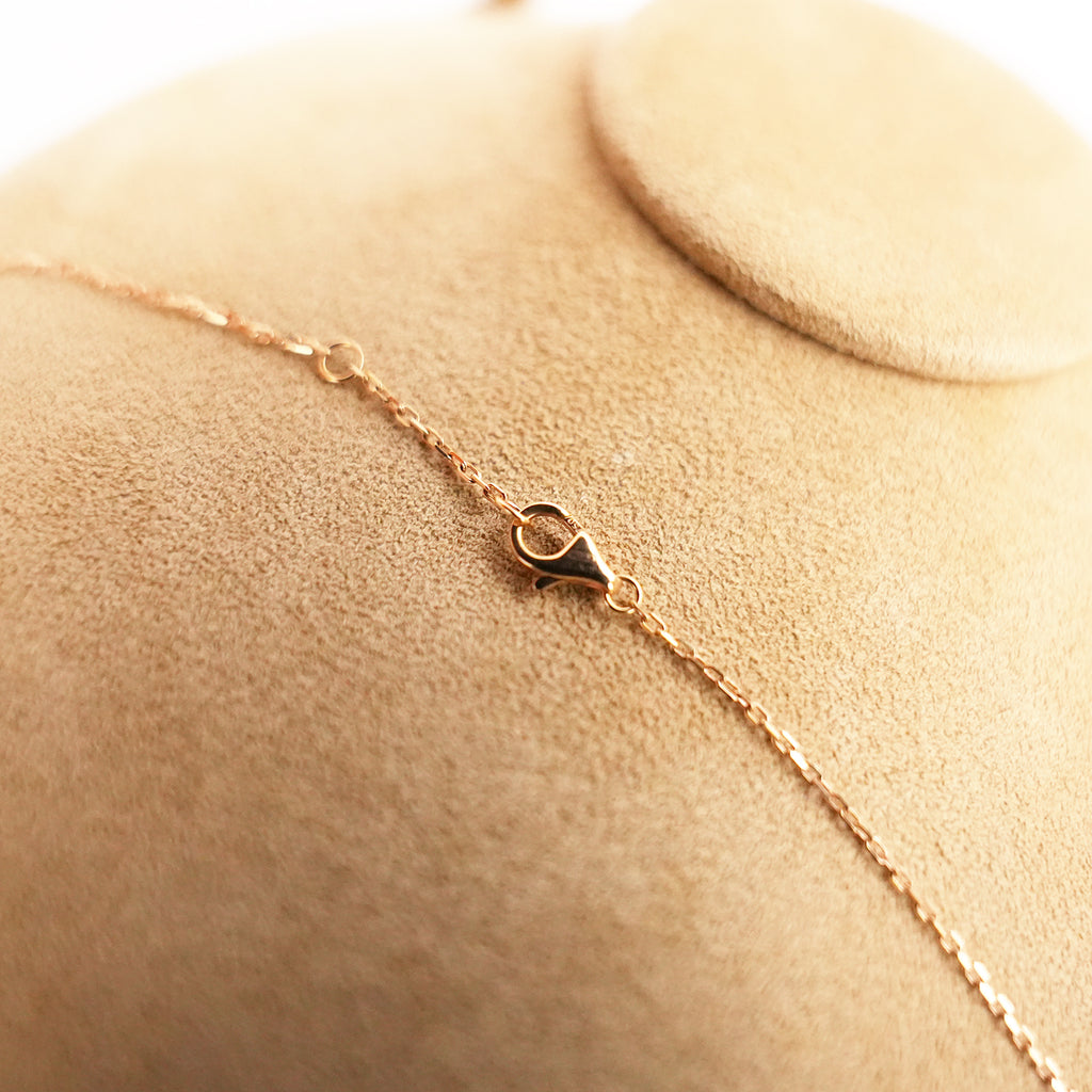 Cartier Juste un Clou Collana con Pendente in Oro Rosa 18K e Diamanti