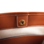 Celine Small Bucket Cuir Triomphe Natural / Tan in Tessuto e Pelle di Vitello
