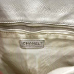 Chanel GST – Borsa Tote in Caviar Bianca