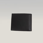 Portafoglio Dior CD Icon Bifold Nero in Pelle Martellata da Uomo