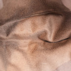 Gucci Cappello Bucket GG Beige in Tela Monogram con Fascia in Pelle Marrone