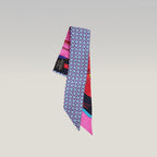 Hermès Twilly Clic Clac Modern Cannage in Seta Multicolore