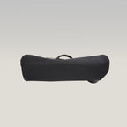 Hermès Herbag 39 Noir in Tela e Pelle con Hardware Palladium
