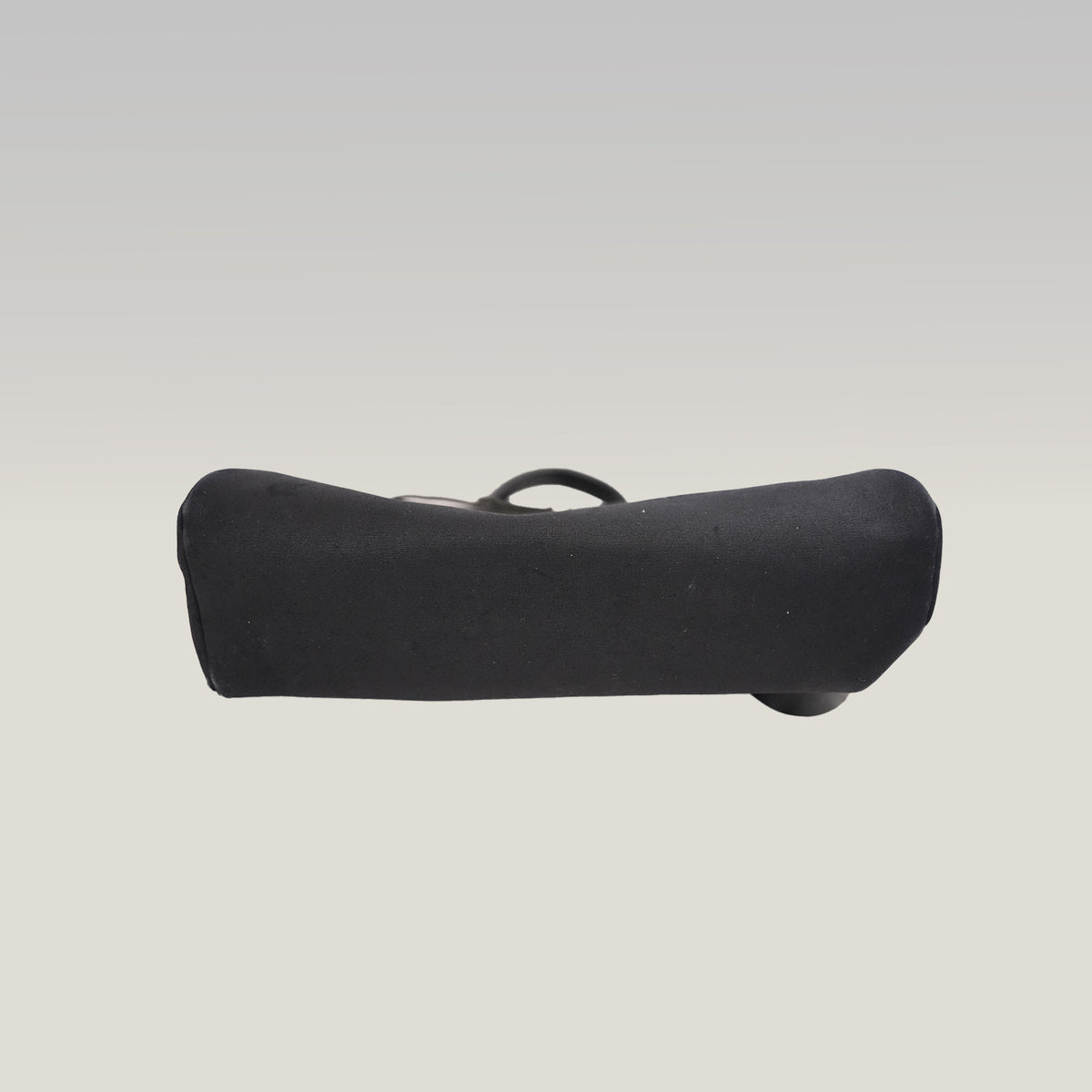 Hermès Herbag 39 Noir in Tela e Pelle con Hardware Palladium