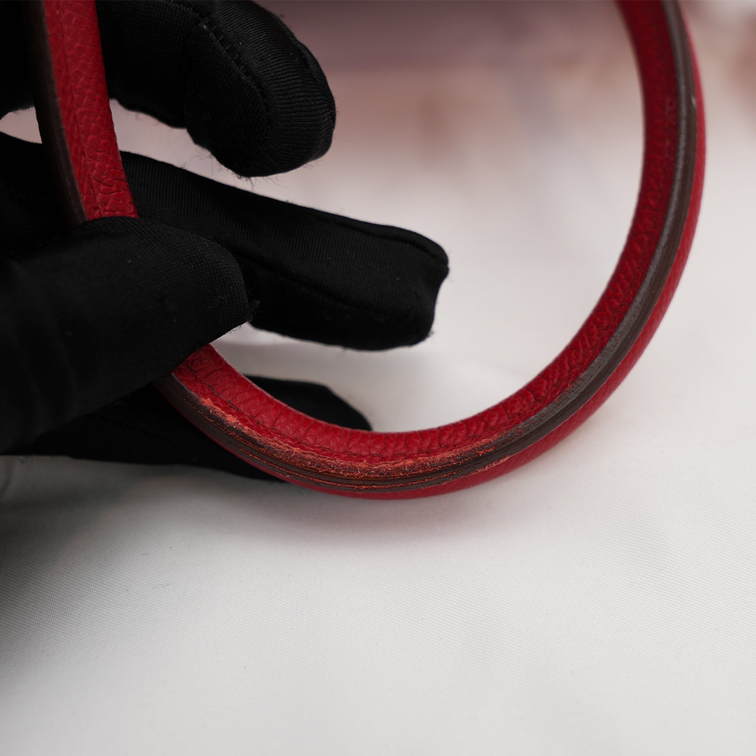 Hermès Birkin 35 in Pelle Rossa con Ferramenta in Metallo Argentato