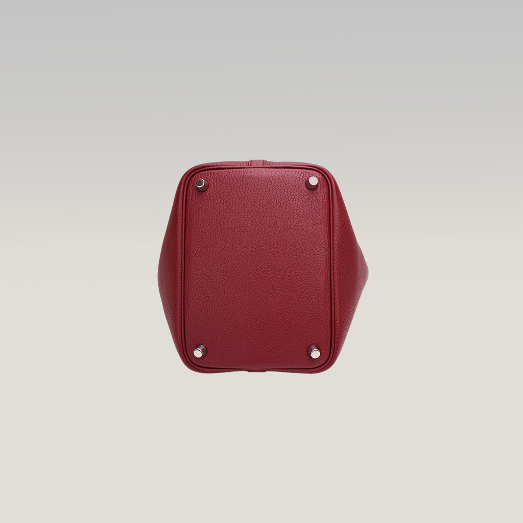 Hermès Picotin Lock 18 Tote Bag rossa