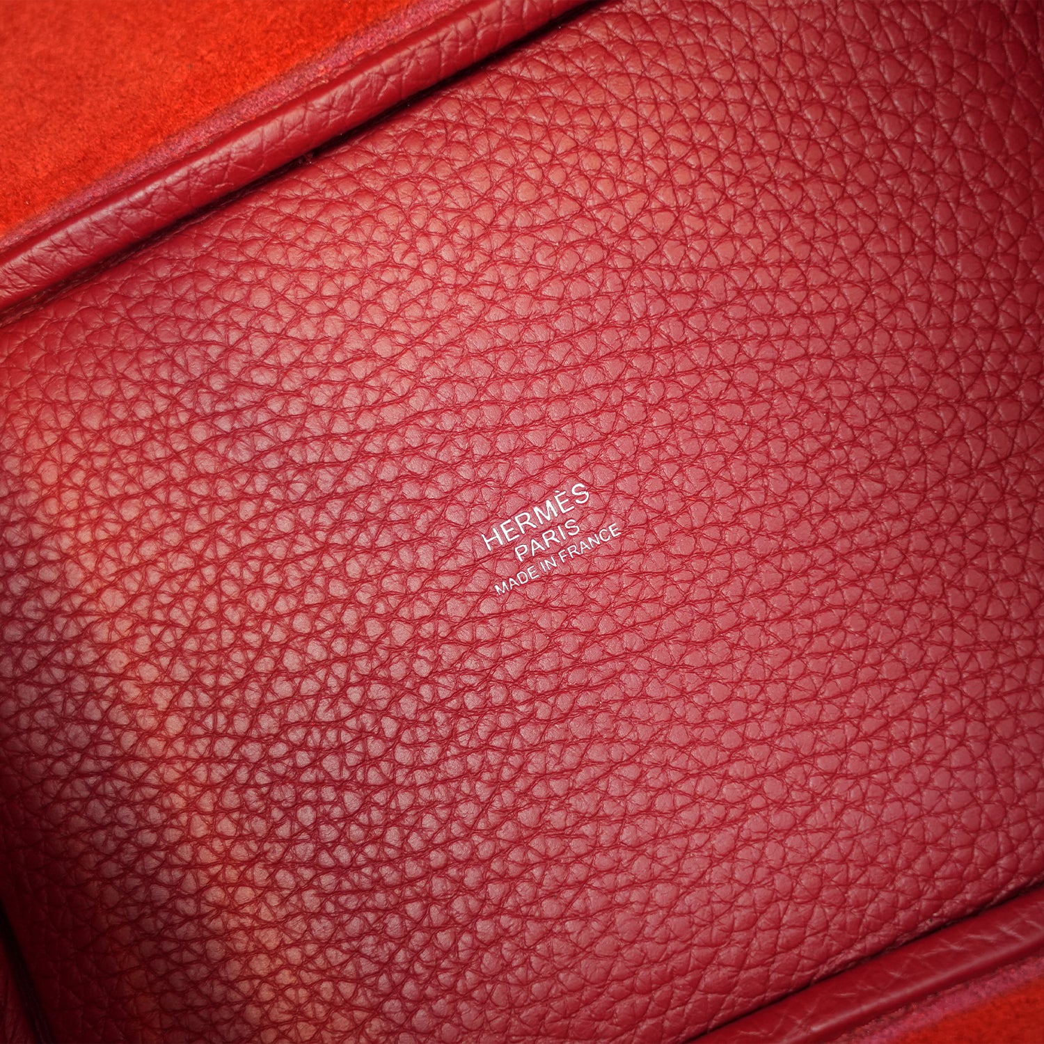 Hermès Picotin Lock 18 Tote Bag rossa