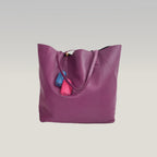 Loewe Nappa Anagram Tassel Tote Viola in Pelle Borsa Shopper