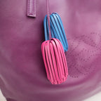 Loewe Nappa Anagram Tassel Tote Viola in Pelle Borsa Shopper