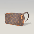 Louis Vuitton Pochette Accessoires Monogram in Tela Rivestita con Finiture in Pelle