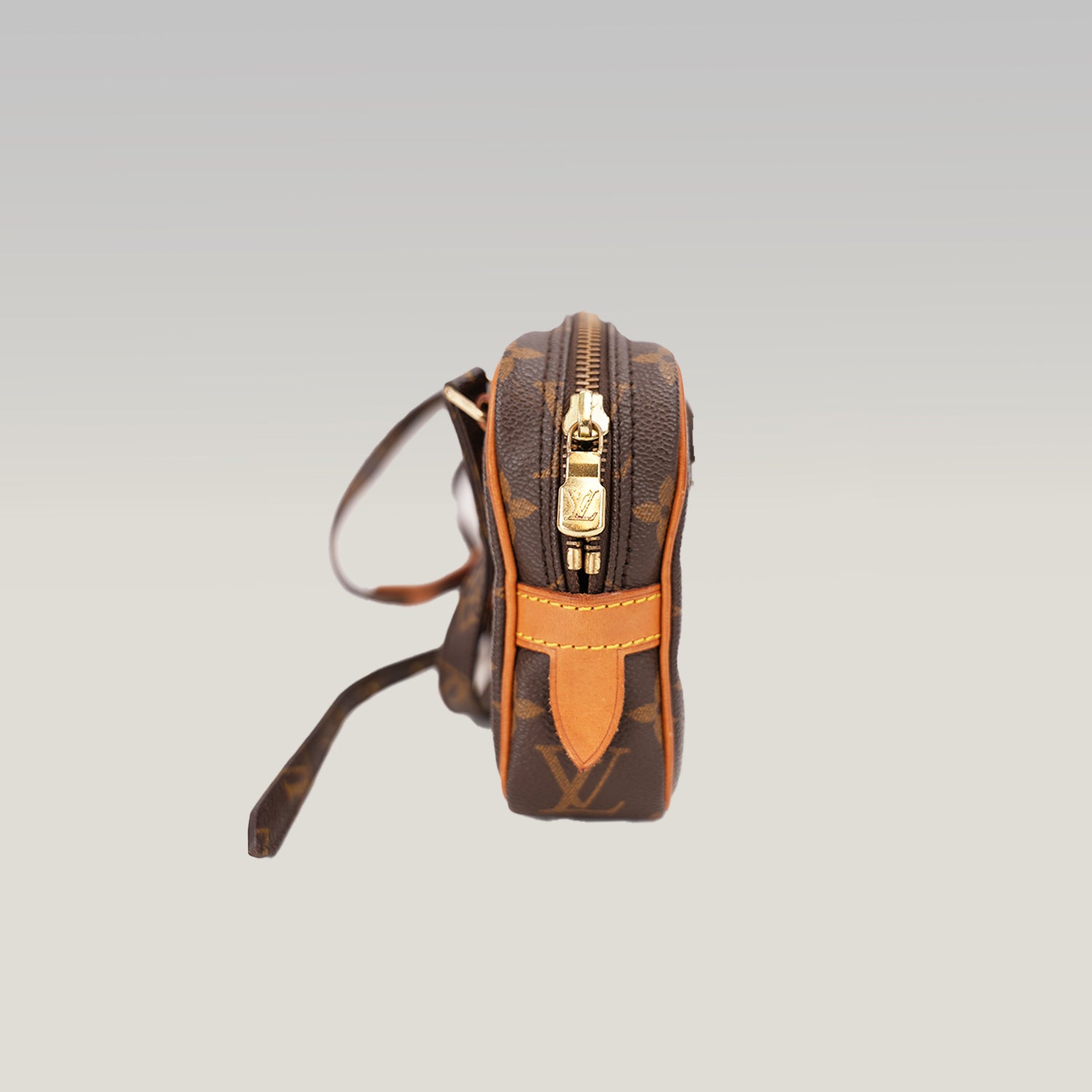 Louis Vuitton Pochette Accessoires Monogram in Tela Rivestita con Finiture in Pelle