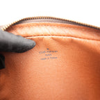 Louis Vuitton Pochette Accessoires Monogram in Tela Rivestita con Finiture in Pelle