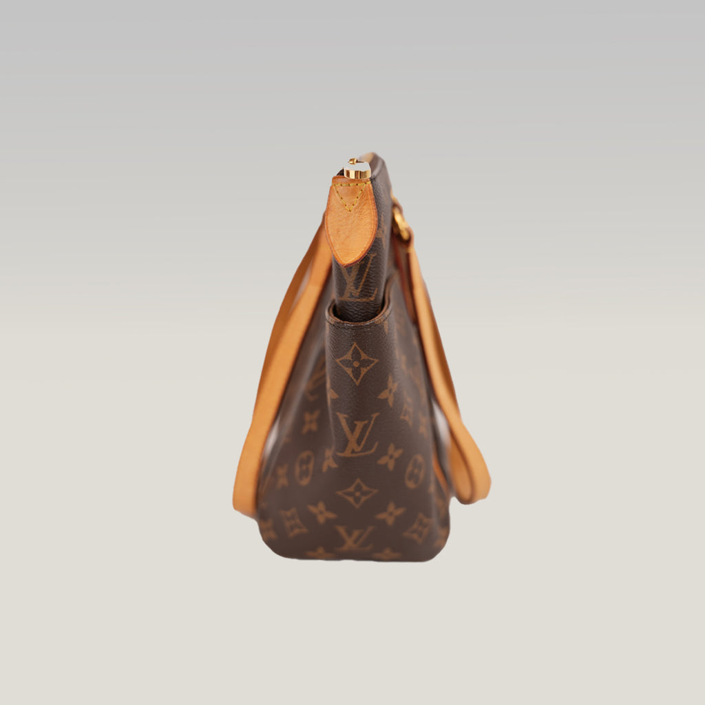 Borsa Louis Vuitton Totally PM in Tela Monogram Marrone con Manici in Pelle