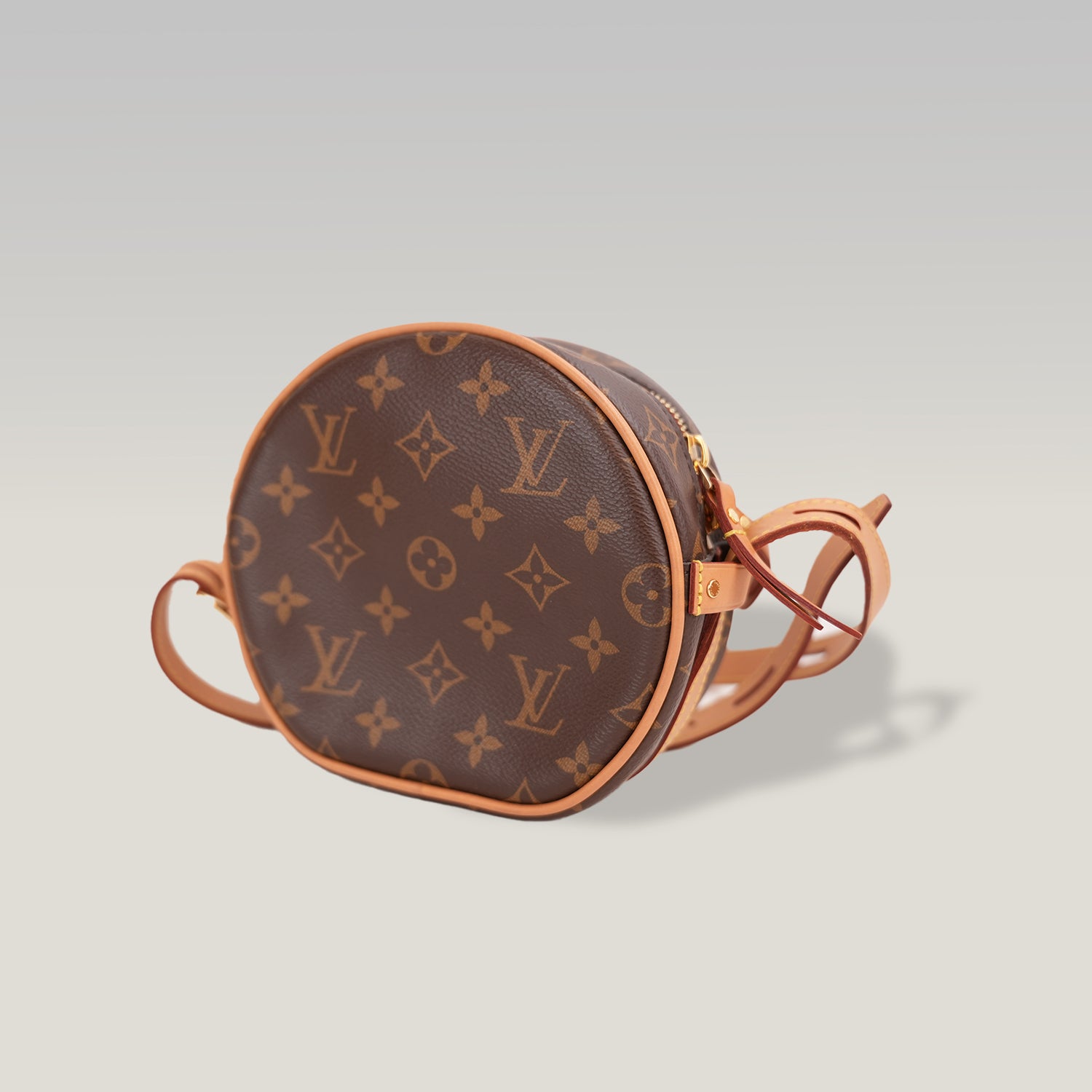 Louis Vuitton Boîte Chapeau Souple PM Monogram – Borsa a Tracolla in Tela Marrone