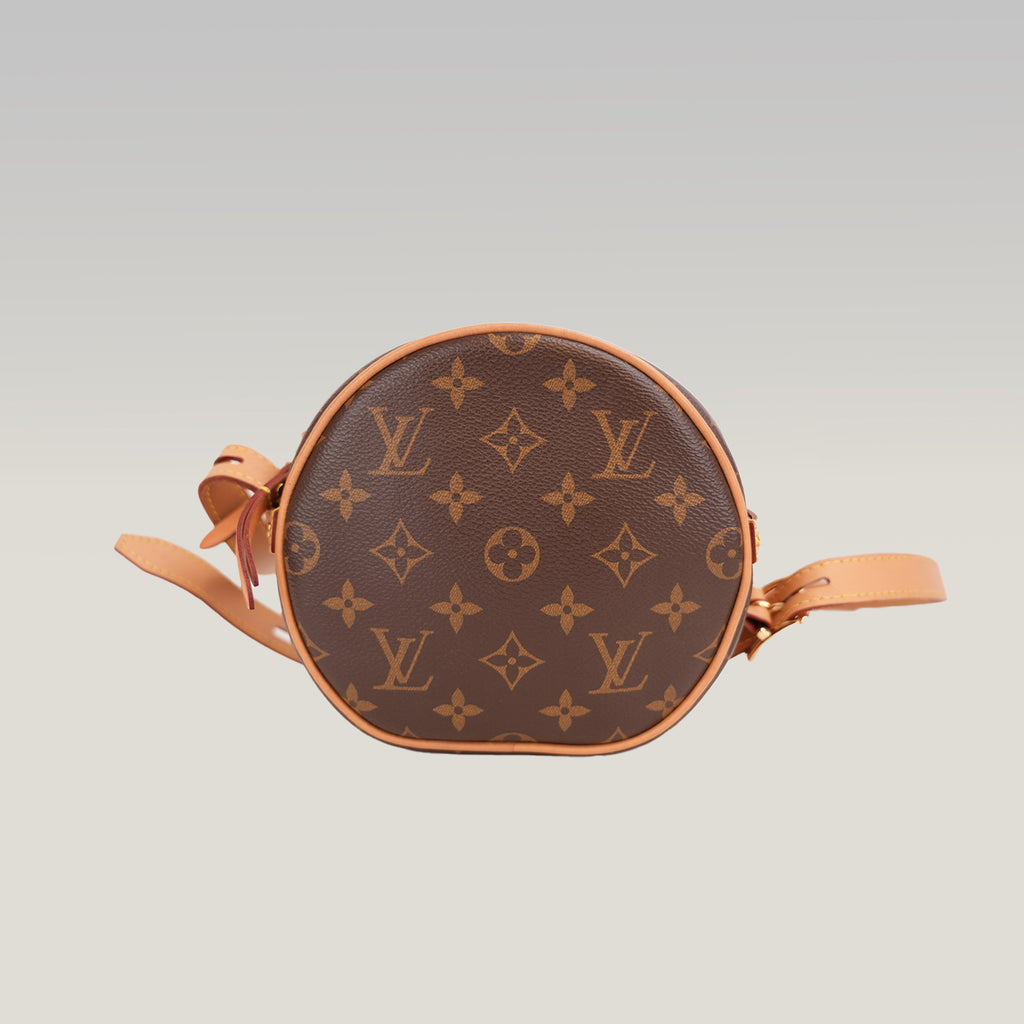 Louis Vuitton Boîte Chapeau Souple PM Monogram – Borsa a Tracolla in Tela Marrone