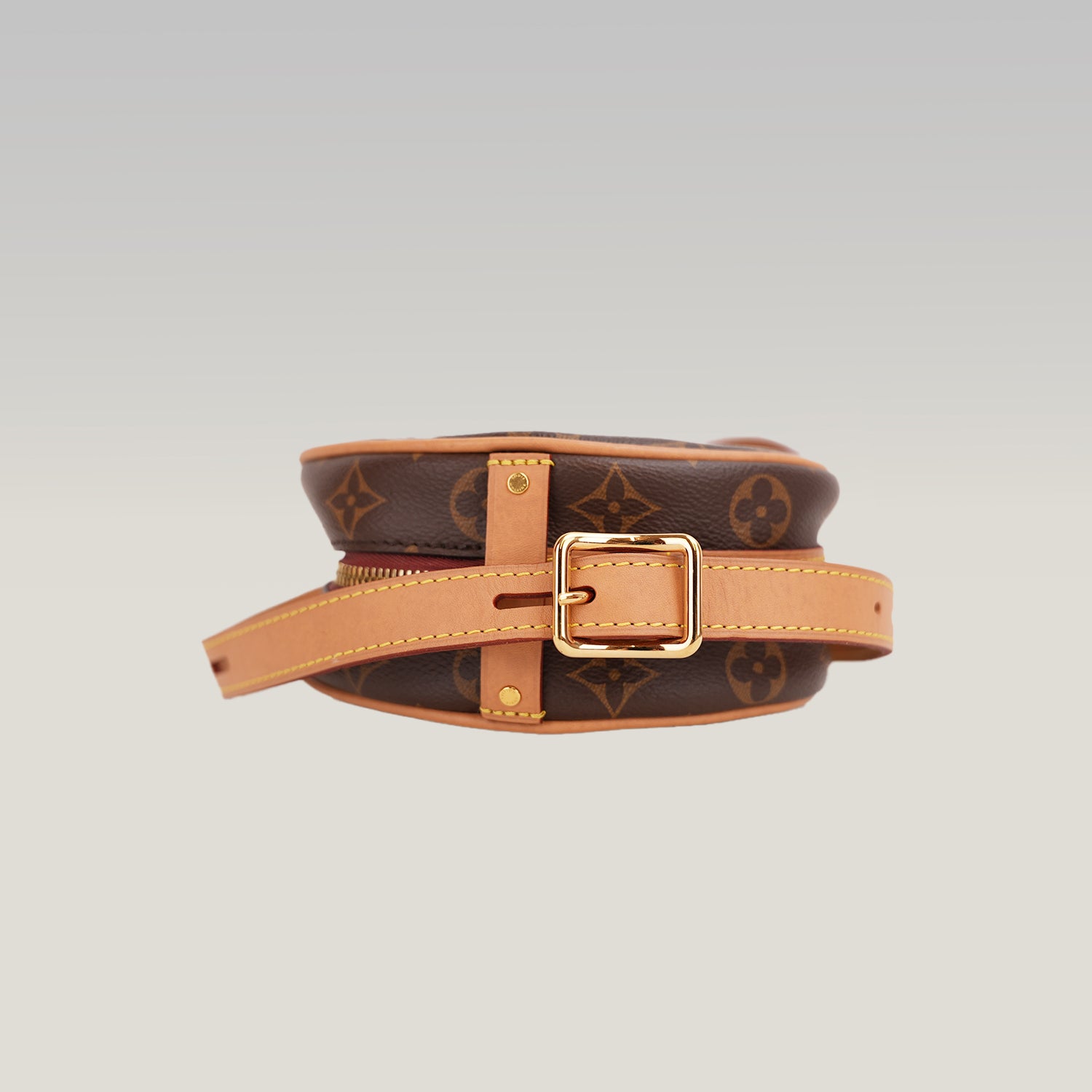 Louis Vuitton Boîte Chapeau Souple PM Monogram – Borsa a Tracolla in Tela Marrone