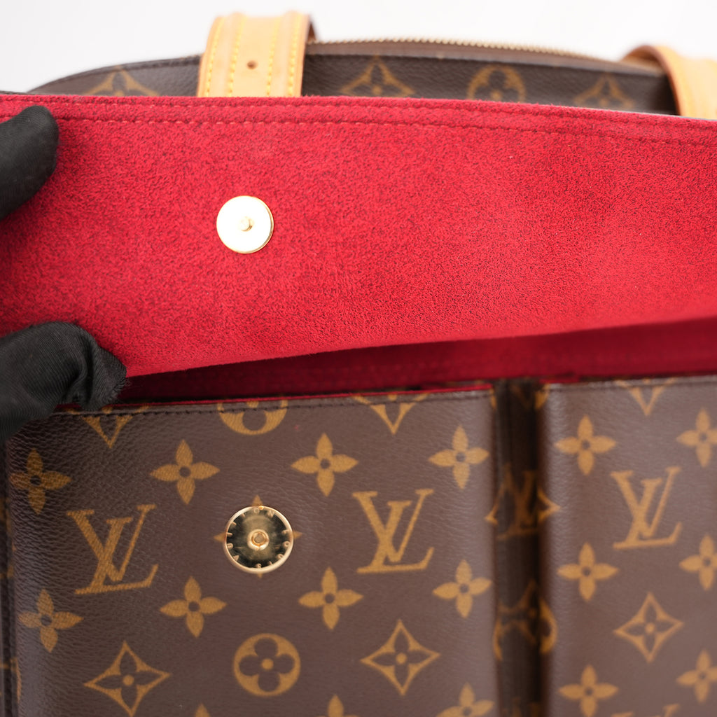 Louis Vuitton Multipli Cité Borsa a Spalla in Tela Monogram con Finiture in Vacchetta