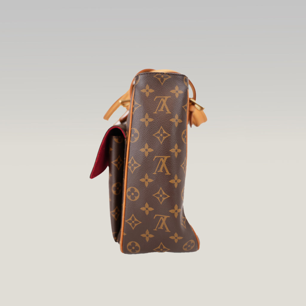 Louis Vuitton Multipli Cité Borsa a Spalla in Tela Monogram con Finiture in Vacchetta