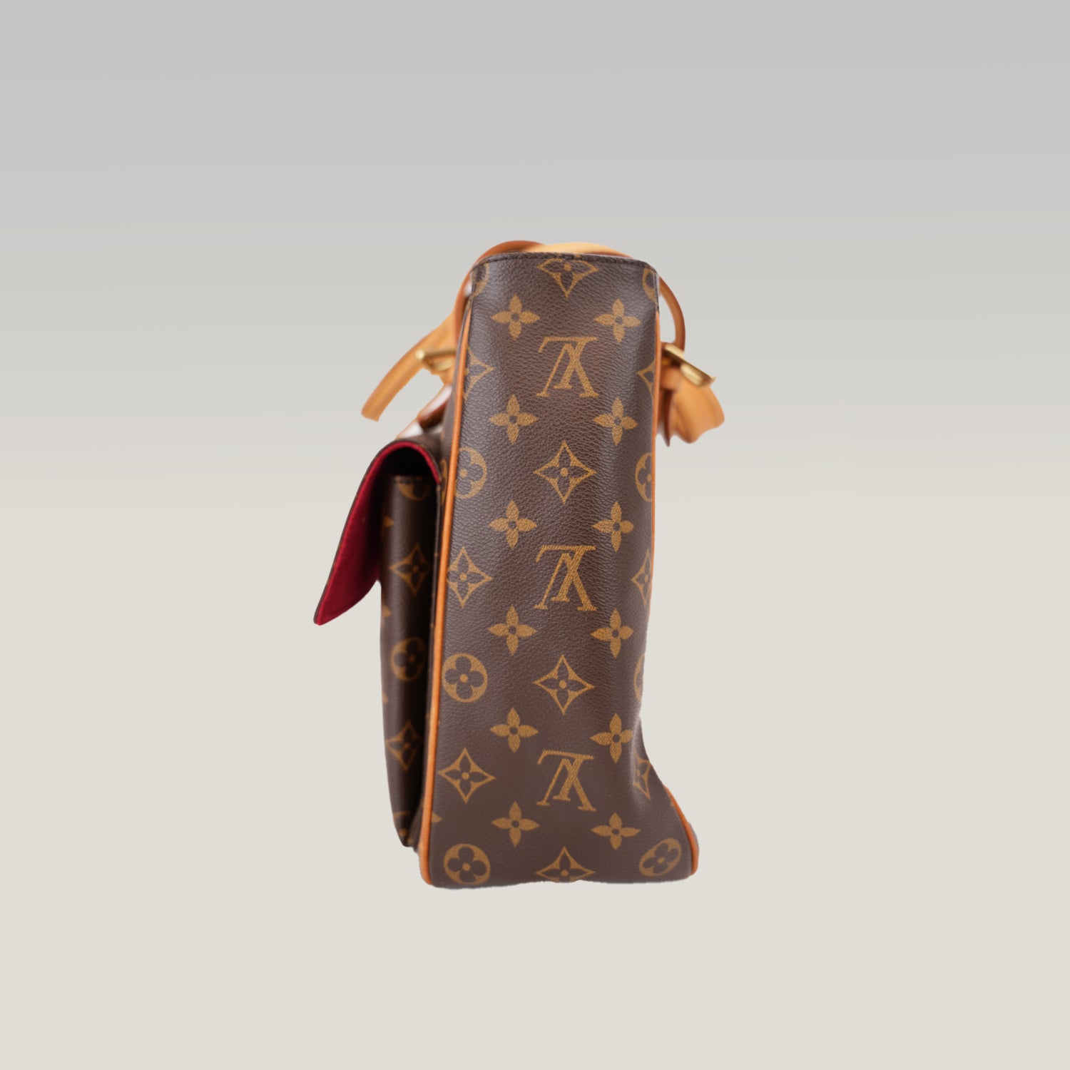 Louis Vuitton Multipli Cité Borsa a Spalla in Tela Monogram con Finiture in Vacchetta